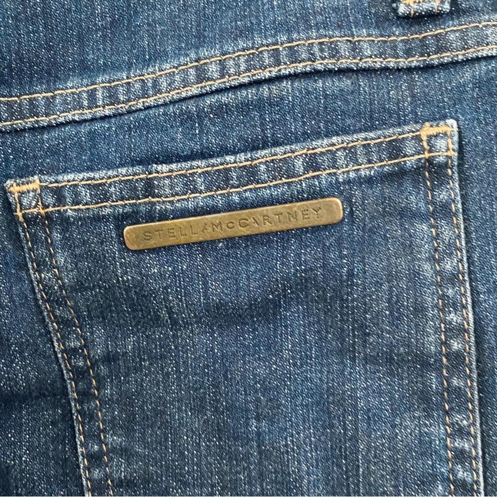 Stella Mccartney Low Rise Denim Jeans View 6